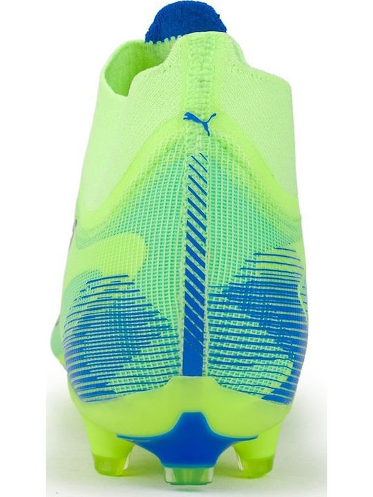 PUMA Ultra 5 Match+ Pantofi de Fotbal cu crampoane Verzi