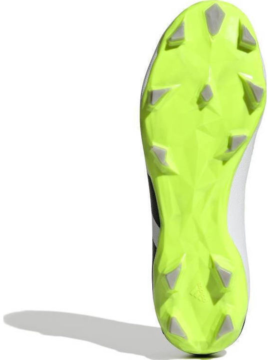 adidas Predator Accuracy.3 Ποδοσφαιρικά Παπούτσια με Τάπες FG Cloud White / Core Black / Lucid Lemon adidas Predator Accuracy.3 Ποδοσφαιρικά Παπούτσια με Τάπες FG Cloud White / Core Black / Lucid Lemon