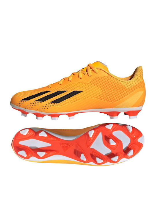 adidas X Speedportal.4 Football Shoes with Cleats Solar Gold / Core Black / Team Solar Orange