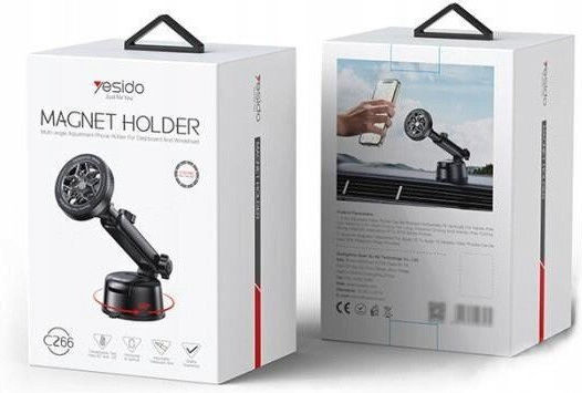 Yesido Auto Handyhalterung 4.7" - 7.2" mit Magnet MagSafe Schwarz