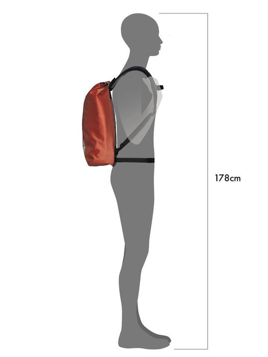 Ortlieb Backpack Αδιάβροχο 17lt Πορτοκαλί Ortlieb Backpack Αδιάβροχο 17lt Πορτοκαλί