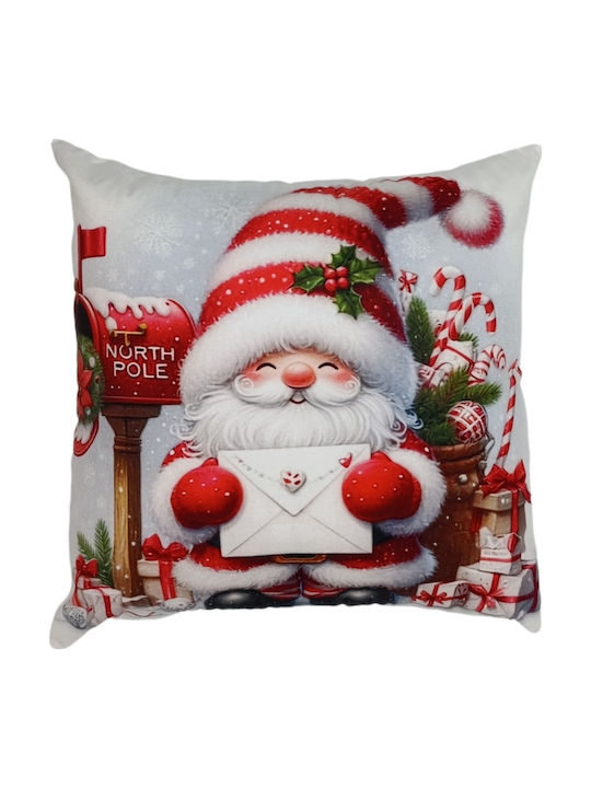 Christmas Decorative Pillowcase Ilis Home 94002 Red White 45x45