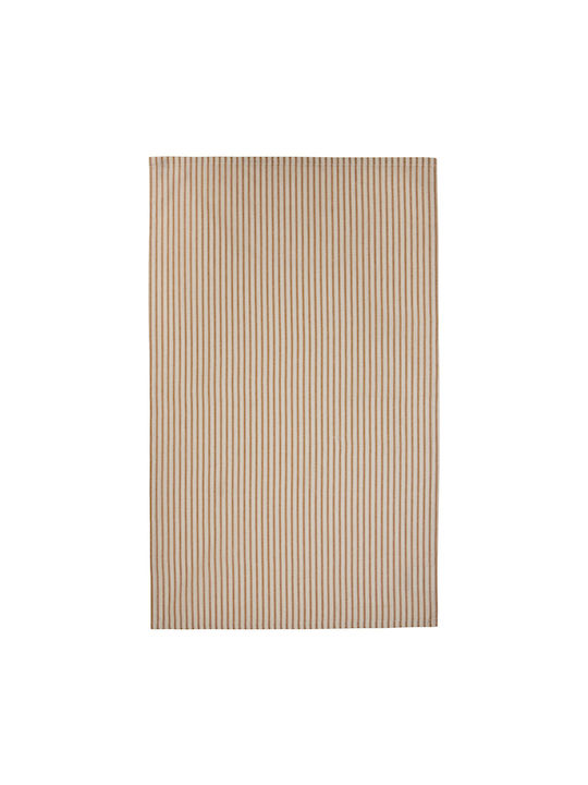 Ποτηρόπανο από 100% Βαμβάκι σε Μπεζ Χρώμα 45x70cm 3τμχ