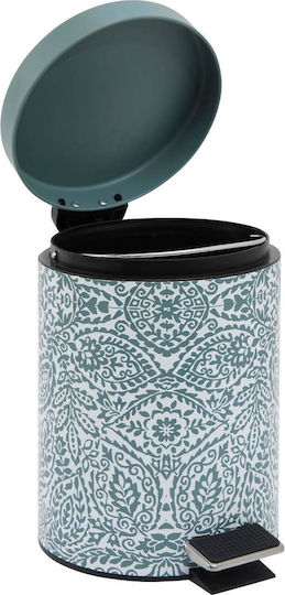 5Five Plastic Bathroom Basket Soft Close 3lt Green