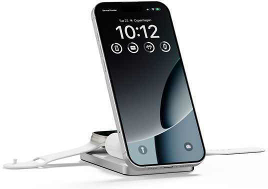 LinQ 3in1 MagSafe Power Bank 8000mAh 20W mit USB-C Ausgangsanschlüsse Graues
