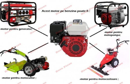 208cc 7hp Maximă Rotații 3600rpm Ax Orizontal (Rezervor 0.6lt)
