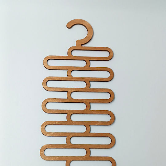 ToXylo Wardrobe Hanger for Ties Wooden SS-6732596 1pcs