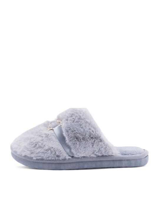 Winter Women's Slippers Gray