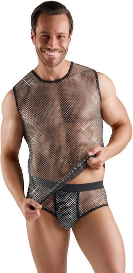 Svenjoyment Underwear Sexy Ανδρικό Top Διάφανο