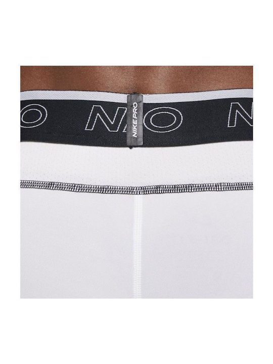Nike Pro Dri-Fit Men's Sports Short Leggings White