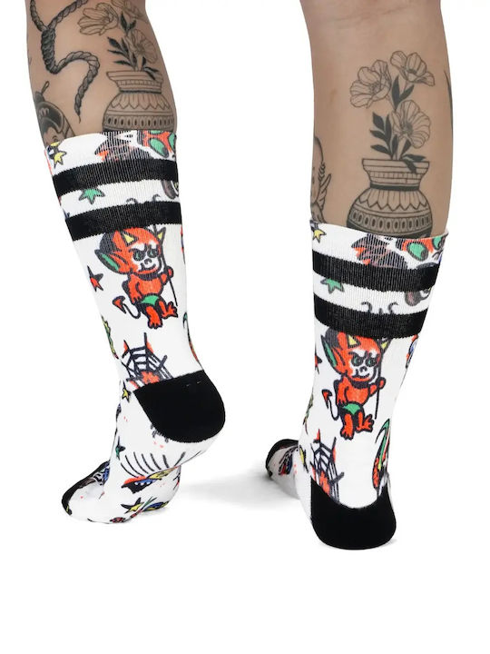 American Socks Ανδρικές Κάλτσες Λευκές