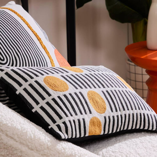 Atmosphera Mehrfarbiges Sofa-Kissen 45x45cm