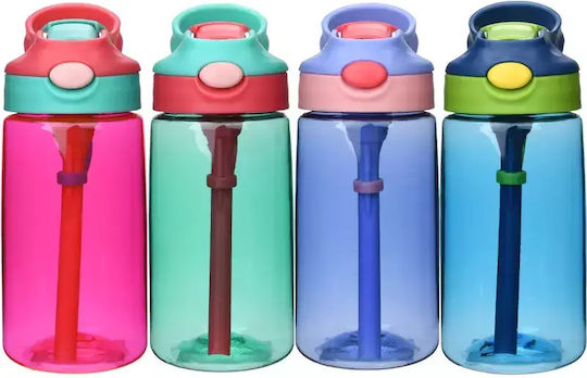 Pandaboo Kids Water Bottle Plastic Green