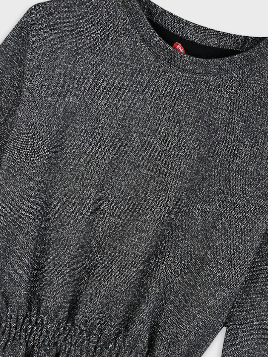 Kinderpullover Langarm Schwarz