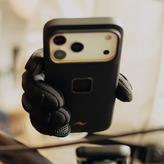 Peak Design Back Cover Silicone 1.2mm with Strap Black (iPhone 17 Pro Max)