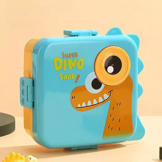 Pandaboo Plastic Kids' Food Container Dinosaurs Green