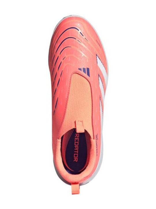 Kids Soccer Cleats Predator League Ll Turf Without Laces Orange