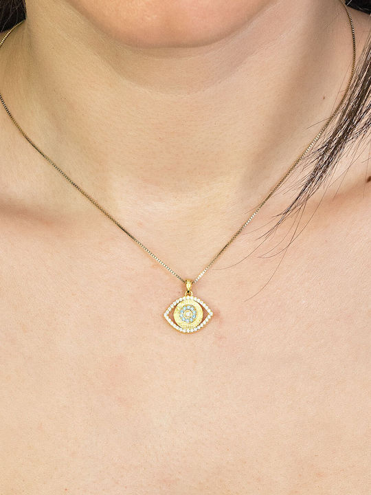 Kiriakos Gofas Kids Pendant Made of 9K Gold