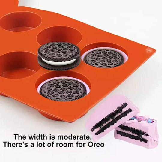 Pandaboo Silicone 6 Cups Baking Pan