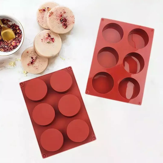 Pandaboo Silicone 6 Cups Baking Pan