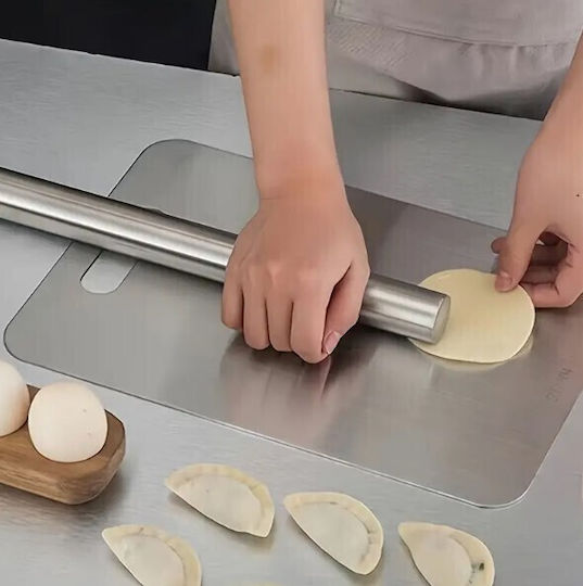 Stainless Steel Kitchen Rolling Pin 42cm 1pcs