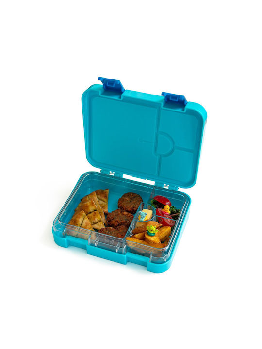 Pandaboo Plastic Lunch Box Pink 820ml