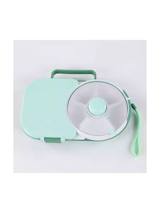 Pandaboo Plastic Lunch Box Purple