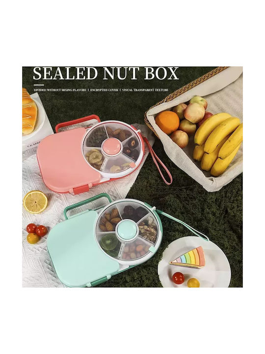 Pandaboo Plastic Lunch Box Purple
