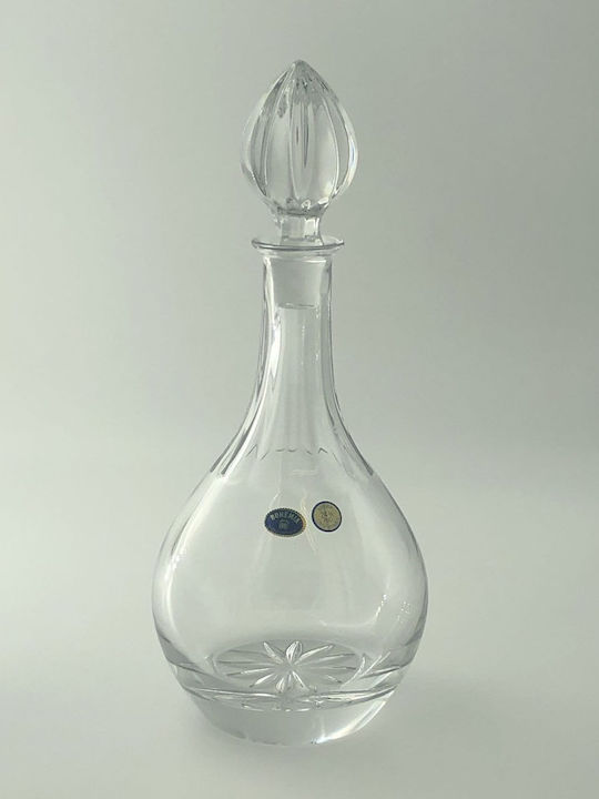 Crystalite Bohemia Cristal Carafă de Servire Vin 17buc cu Dop și Pahare 1000ml 36buc