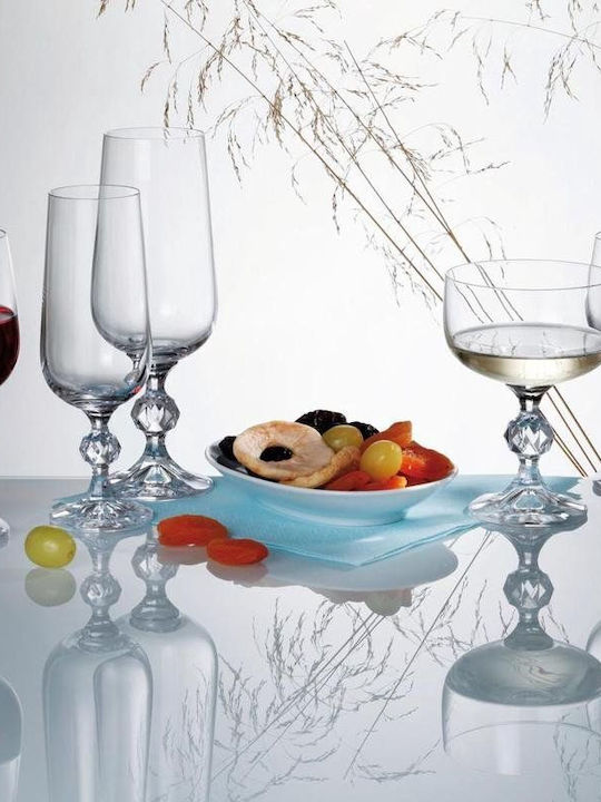 Crystalite Bohemia Cristal Carafă de Servire Vin 17buc cu Dop și Pahare 1000ml 36buc