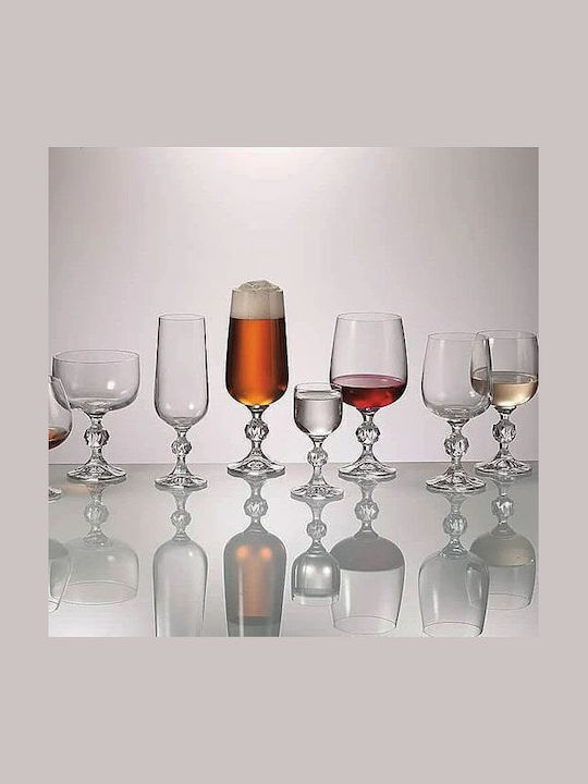 Crystalite Bohemia Cristal Carafă de Servire Vin 17buc cu Dop și Pahare 1000ml 36buc