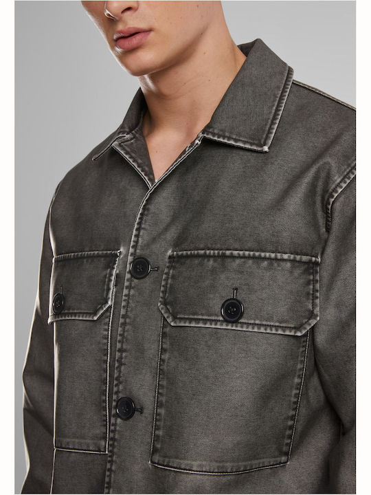 Μακρυμάνικo Overshirt Black