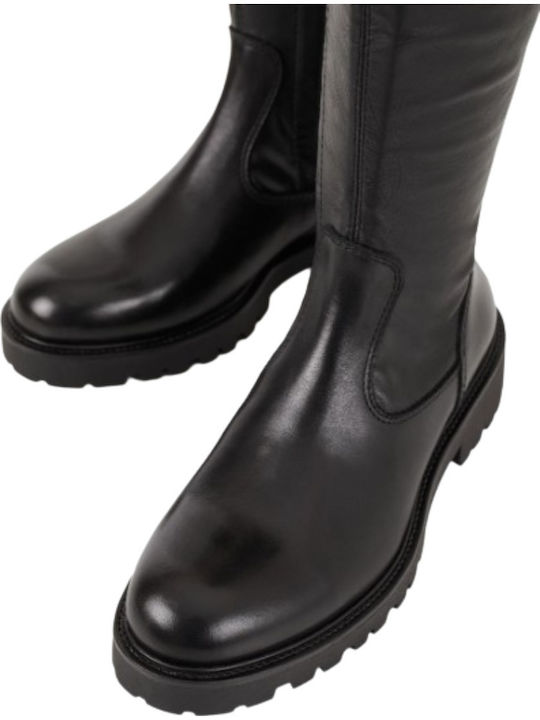 Kenova Leather Women's Black Boots