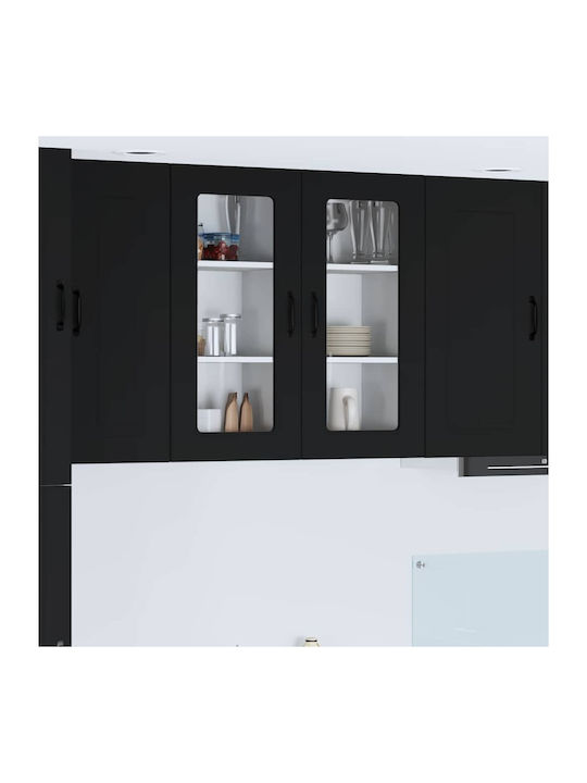 Cabinet Wall Black 40x31x80cm