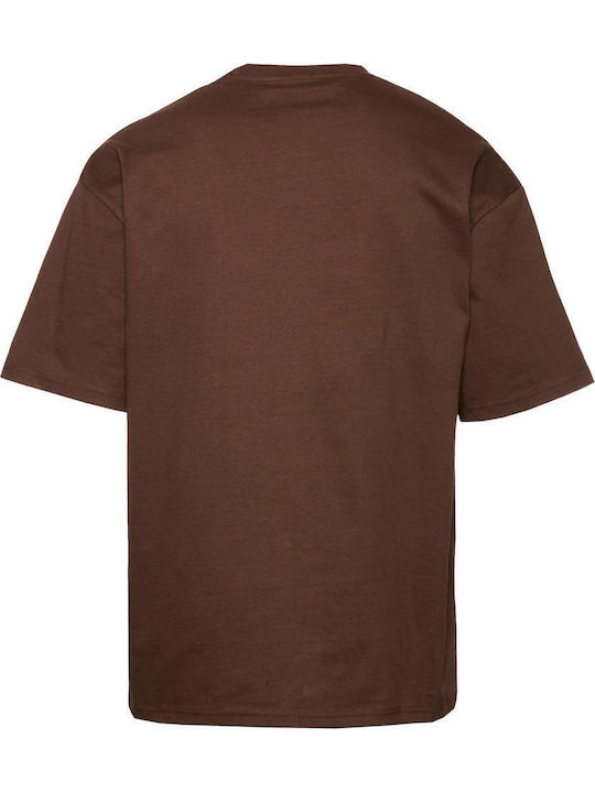 T-shirt Καφέ