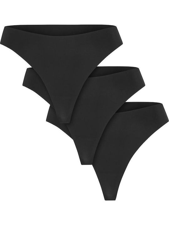 Femei Brazilia 3Pack Black
