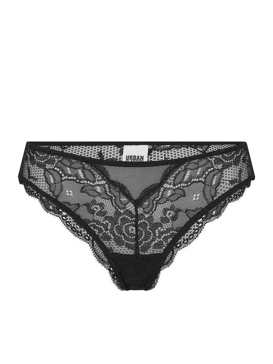 Femei Brazilia 2Pack cu Dantelă Black