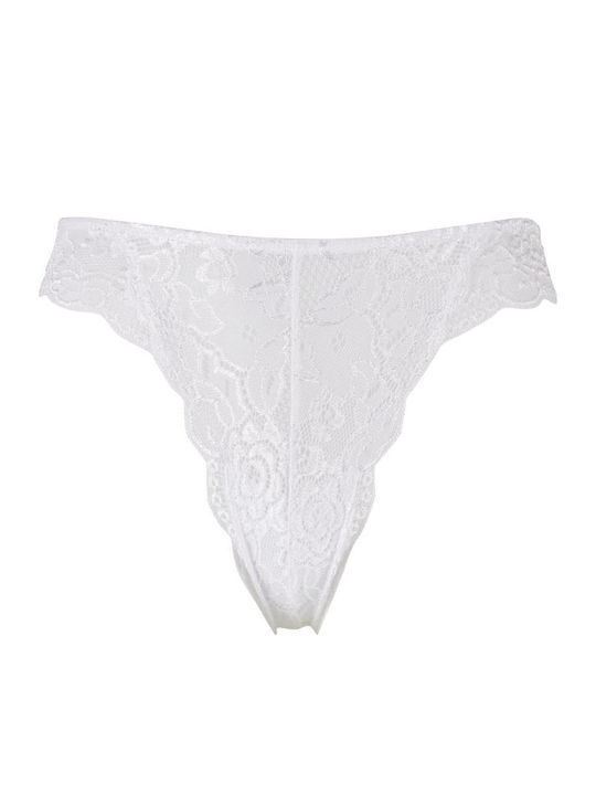 Women's Brazil 2Pack with Lace White
