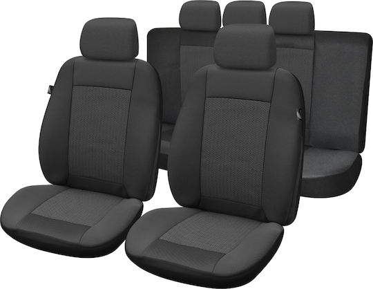 Smartic Set Spătare Auto 11buc Negru