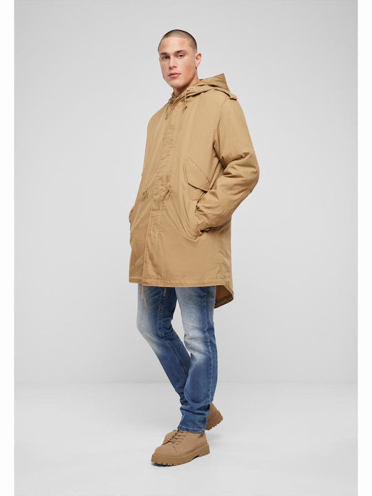 Winter Jacket Parka Camel