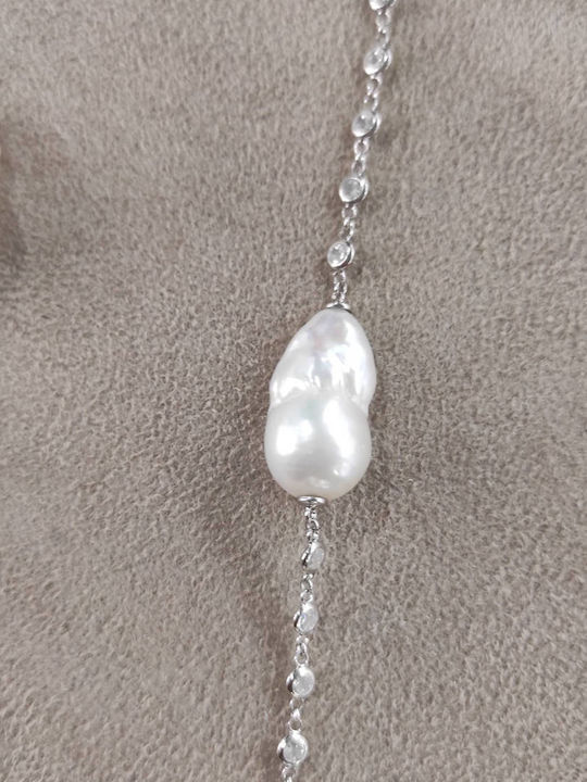 Kloxx Charm aus Silber mit Perlen