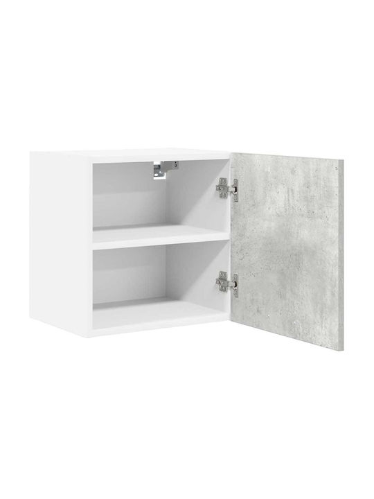 Ντουλάπι Κρεμαστό Γκρι 40x31x40εκ.