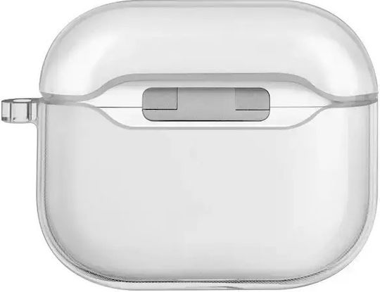 Case Θήκη Σιλικόνης σε Διάφανο χρώμα για Apple AirPods 4