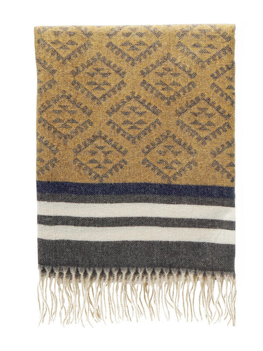 Women's Wool Scarf Gray