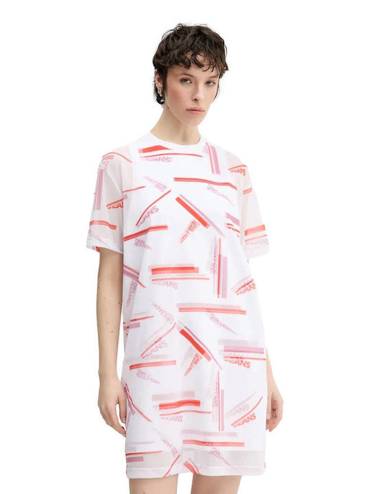 Summer Mini T-Shirt Dress White