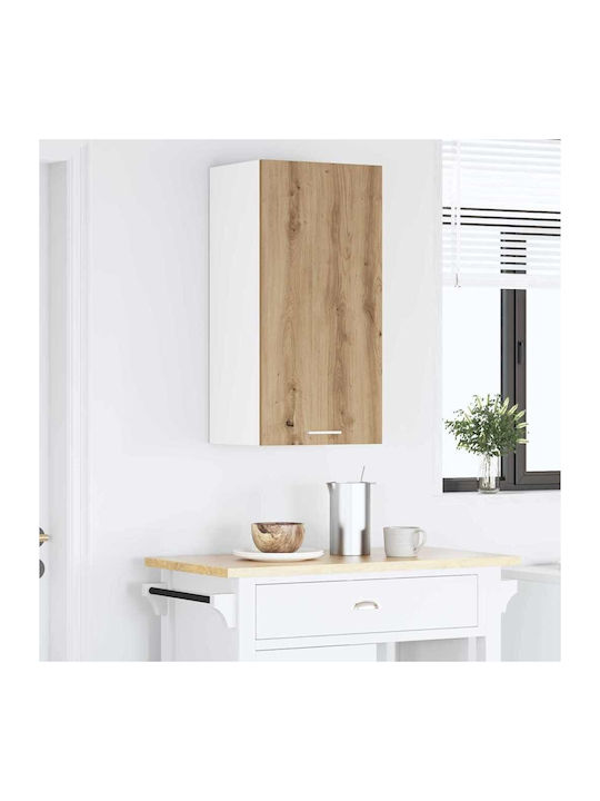 Χειροποίητη Δρυς Και Λευκό 40x31x80buc