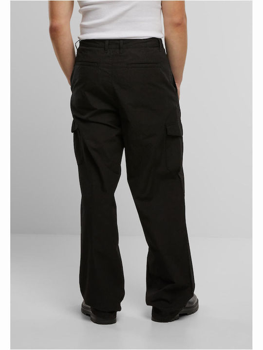 Pantaloni Cargo Elastici Negri