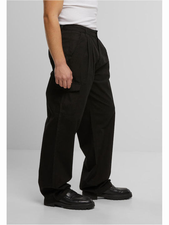 Pantaloni Cargo Elastici Negri