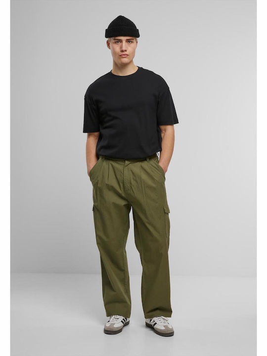 Herrenhosen Cargo Elastisch Light Olive