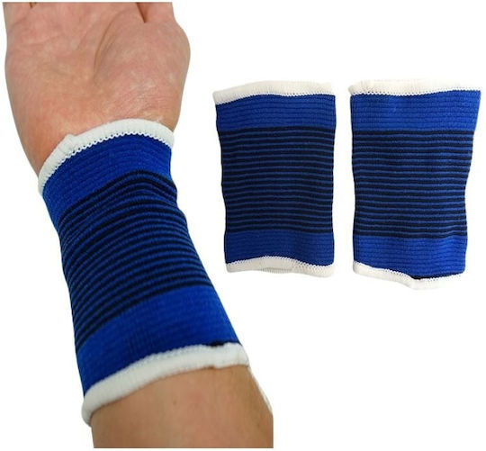 Karwil Handgelenkstützen Handgelenkbänder Elastisch Περικάρπιο Blau 2 Stück